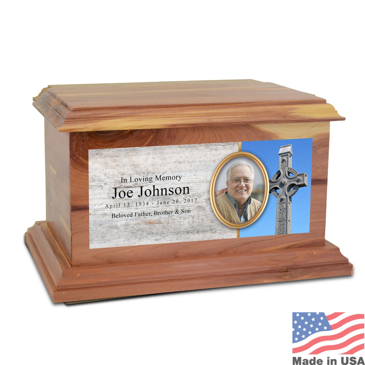 Rainier Life Treasured Urn - Cedar